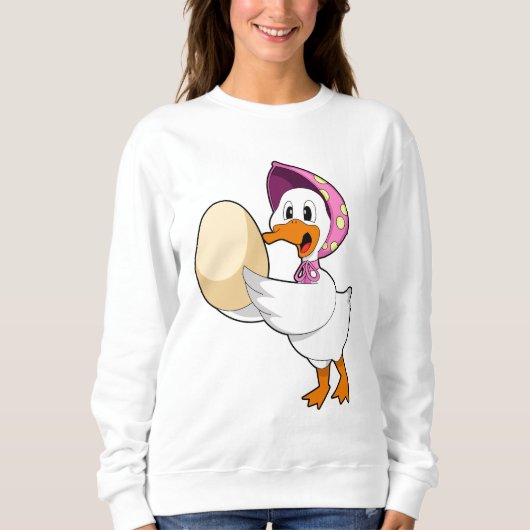Sweatshirt Oeuf de canard (Devant)