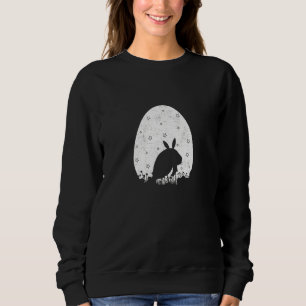 Sweatshirt Oeuf de Pâques Vintage style rétro Manat Pâques so