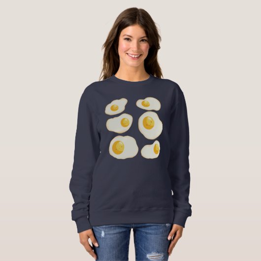 Sweatshirt OEufs au plat (Devant entier)