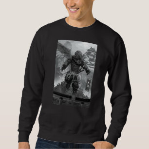 Sweatshirt Oeuvre Vintage japonaise Tengu Dieu 4
