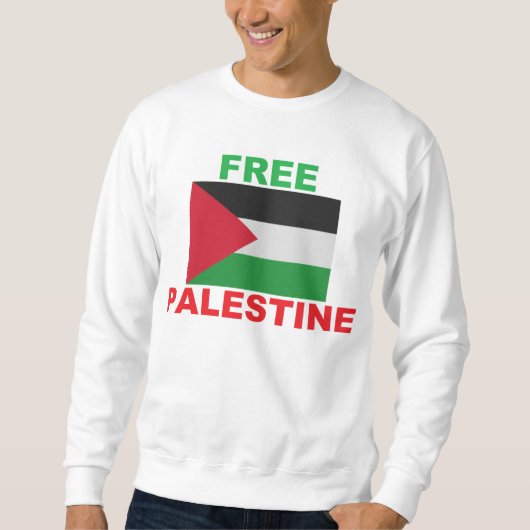 Sweatshirt Officiellement Libérez la Palestine Libérez Gaza D (Devant)