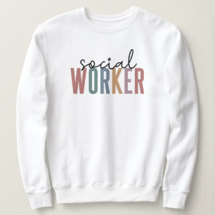 Sweatshirt Offres d'appréciation aux travailleurs sociaux