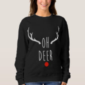 Sweatshirt Oh Deer (Devant)