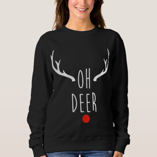 Sweatshirt Oh Deer (Devant)