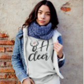 Sweatshirt Oh Deer Reindeer Antlers Noël Minimal