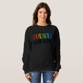 Sweatshirt Oh Hey 4e année Funny Retour à l'école (Devant entier)