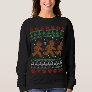 Sweatshirt Oh Quel Amusement C'Est De Faire De Noël Courir Gi