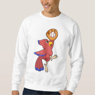Sweatshirt Oiseau au baseball avec gant de baseball