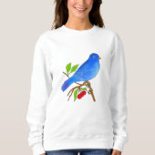 Sweatshirt Oiseau bleu (Devant)