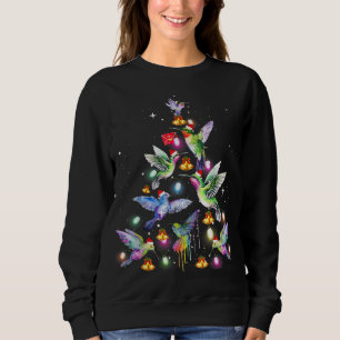 Sweatshirt Oiseau de mer porter Père Noël Noël Arbre d'éclair