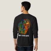 Sweatshirt Oiseau "hausse de Phoenix du football encore !" (Dos entier)