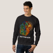 Sweatshirt Oiseau "hausse de Phoenix du football encore !" (Devant entier)