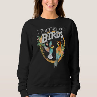 Sweatshirt Oiseau Pour Femmes Bird Oiseau J'Ai Émis