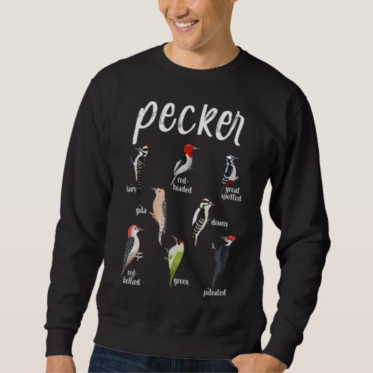 Sweatshirt Oiseaux de Pecker (Devant)