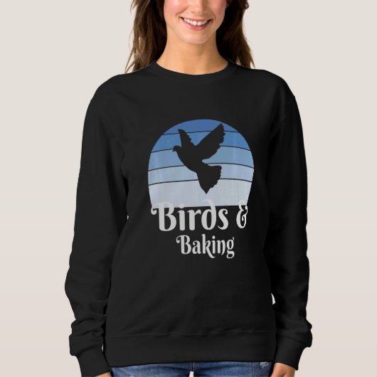 Sweatshirt Oiseaux et cuisson (Devant)