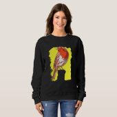 Sweatshirt Oiseaux observer Robins Faune Ornithologie (Devant entier)
