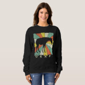 Sweatshirt Okapi Vintage Retro (Devant entier)
