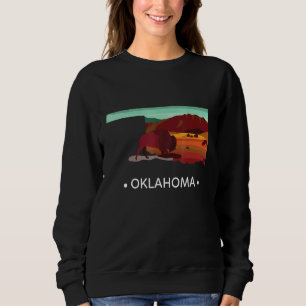 Sweatshirt Oklahoma L'État Le Plus Tôt