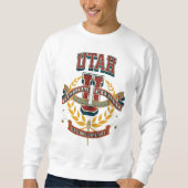 Sweatshirt Old school University of Utah  (Devant)