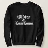 Sweatshirt Oldies et basses fréquences  (Design devant)