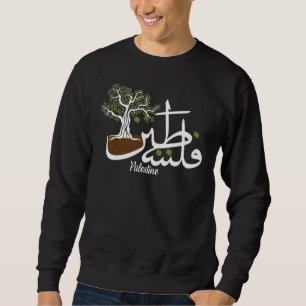 Sweatshirt Olive Tree Palestine Palestine Résistance hommes