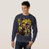 Sweatshirt Olives noires et vertes séchées (Devant entier)