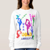 SWEATSHIRT OLYMPIC ICE SKATING (Devant)