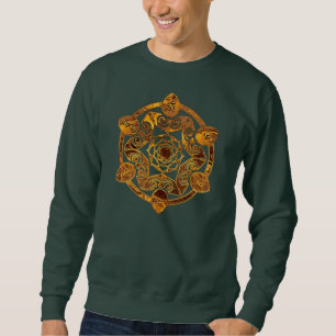 Sweatshirt Om Mani Padme Hum - Golden Mandala