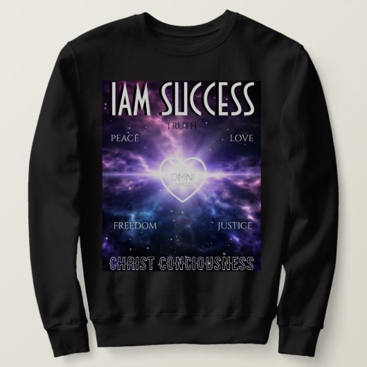 SWEATSHIRT OMNI UNIVERS (Design devant)
