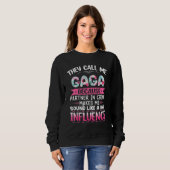 Sweatshirt On M'Appelle GAGA Parce Qu'On Est Partenaire Dans  (Devant entier)