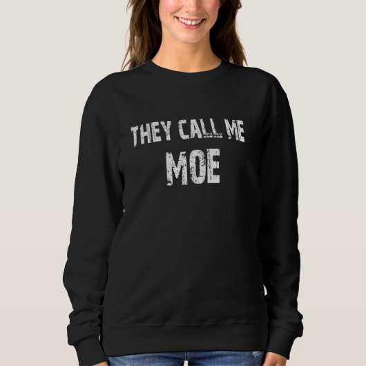 Sweatshirt On M'Appelle Moe (Devant)
