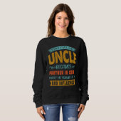 Sweatshirt On m'appelle oncle parce que partenaire dans le cr (Devant entier)