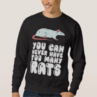 Sweatshirt On n'a jamais trop de rats