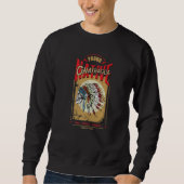 Sweatshirt Onathaqua Native American Indian Warrior Tribe Pro (Devant)