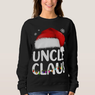 Sweatshirt Oncle Claus Pajama de Noël Famille Correspondant N