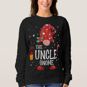 Sweatshirt Oncle Gnome Correspondant Famille Noël Gnome Pa
