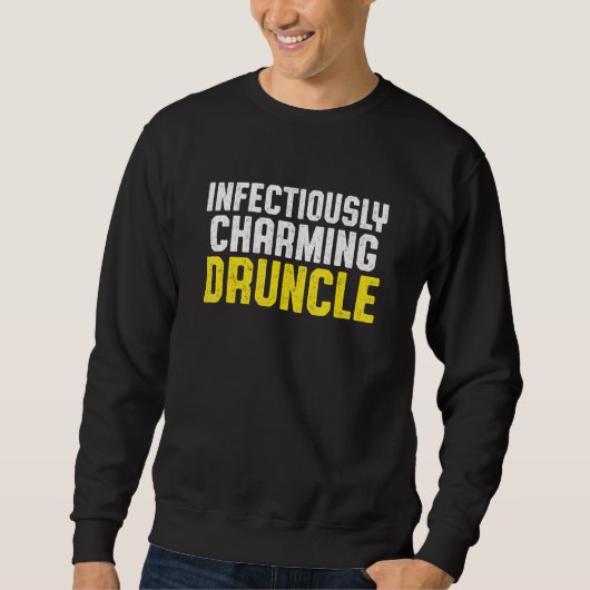 Sweatshirt Oncle ivre Boire Druncle _21 (Devant)