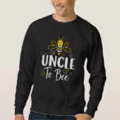 Sweatshirt Oncle to Bee Pregancy Faire-part Un (Devant)