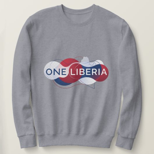 Sweatshirt One Liberia  (Design devant)