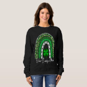 Sweatshirt One Lucky Mimi Matching Family St Patricks Day Mim (Devant entier)