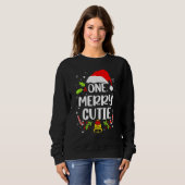 Sweatshirt One Merry Cutie (Devant entier)