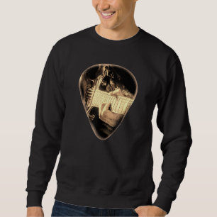 Sweatshirt Onglet de guitare Électrique Guitariste Musicien M