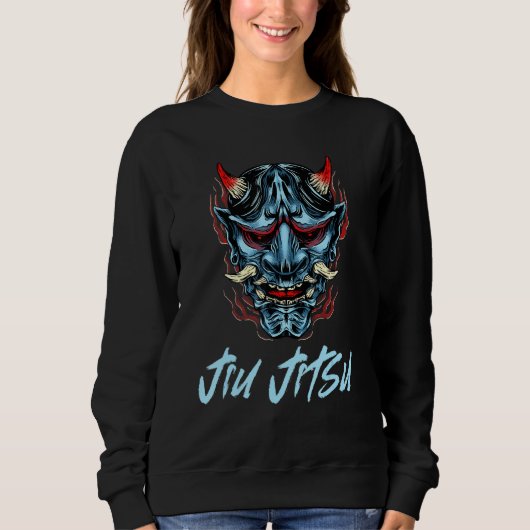 Sweatshirt Oni Demon Jiu Jitsu (Devant)