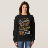 Sweatshirt Online Ordained Catholic Priests Wedding Officiant (Devant entier)