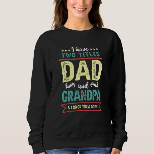 Sweatshirt Ont Deux Titres Les Rocher Les Deux Pères Grand-Pè