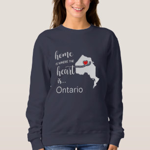 Sweatshirt Ontario Home est le coeur