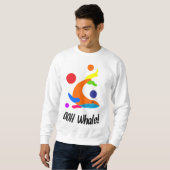 Sweatshirt ooh baleine (Devant entier)