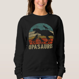 Sweatshirt Opasaurus Rex Opa Saurus Dinosaur Grand-père