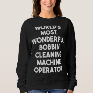 Sweatshirt Ope de la machine de nettoyage Bobbin la plus merv