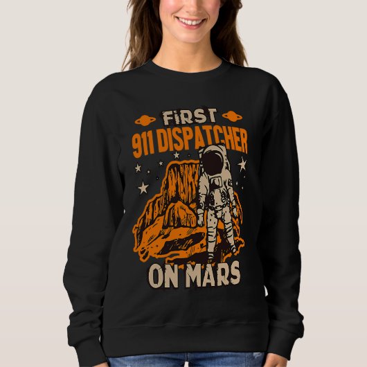 Sweatshirt Opérateur 911 Astronaute (Devant)